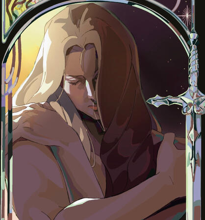 Cropped Alucard fan art Cropped Alucard fan art