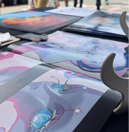 Art book pages